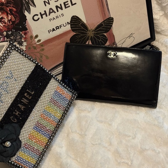Chanel Patent Leather Flap Long Yen Wallet. WEEKEND SALE ONLY - Picture 1 of 14